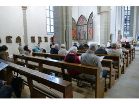 Bonifatiusandacht mit Weihbischof Prof. Dr. Karlheinz Diez in St. Crescentius (Foto: Karl-Franz Thiede)